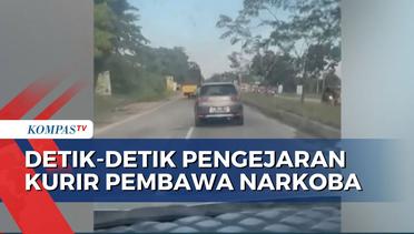 Aksi Kejar-kejaran Polisi dengan Sopir Minibus Pembawa Narkoba di Medan, 53 Kg Sabu Ditemukan!