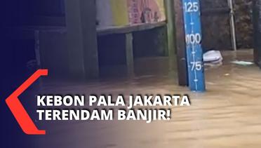 Akibat Luapan Kali Ciliwung, Permukiman Warga di Kebon Pala Jakarta Terendam Banjir!