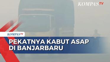 Kabut Asap Selimuti Kota Banjarbaru, Imbas Karhutla