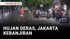 Hujan Deras menyebabkan Kawasan Rawamangun Kebanjiran | Liputan 6
