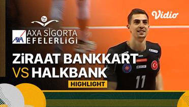 Highlights | Ziraat Bankkart vs Halkbank | Turkish Men's Volleyball League 2022/2023