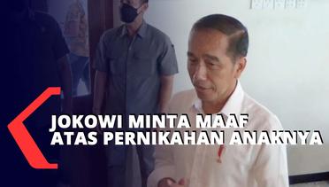 Jokowi Minta Maaf Pada Warga Solo dan Yogyakarta