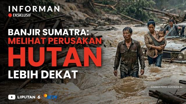 EKSKLUSIF! Banjir Sumatra: Melihat Perusakan Hutan Lebih Dekat