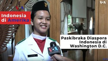 Paskibraka Diaspora Indonesia di Washington D.C.