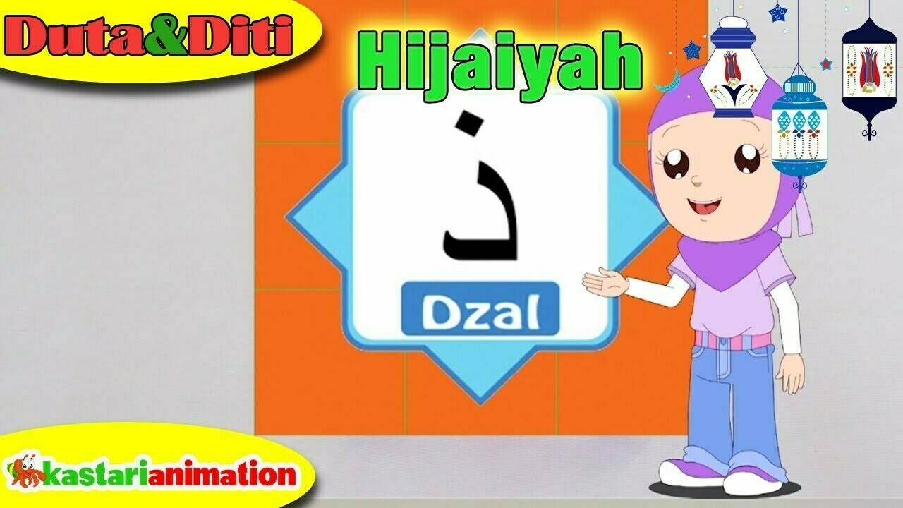 Belajar Puzzle Huruf Hijaiyah Dzal bersama Diti - Kastari Animation ...