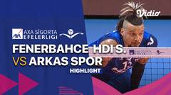 Highlights | Perebutan Tempat Ketiga - Fenerbahce HDI Sigorta vs Arkas Spor | Men's Turkish League