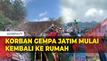 Momen Korban Gempa Jatim Kembali ke Rumah hingga TNI-Polri Salurkan Bantuan untuk Bawean