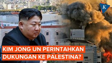 Kim Jong Un Perintahkan untuk Memberikan Dukungan Kepada Palestina