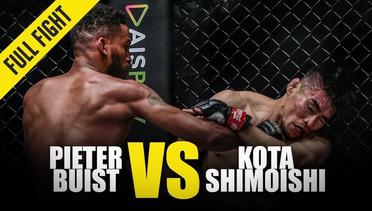 Pieter Buist vs. Kota Shimoishi | ONE Full Fight | May 2019