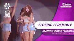 Ace of Angels (AOA) Menghipnotis Penonton di Closing Ceremony Asian Para Games 2018