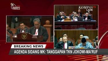 Ini Jawaban Tim Jokowi-Ma’ruf Soal Sumbangan Dana Kampanye yang Dipersoalkan di MK
