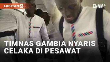 Timnas Gambia Nyaris Celaka di Pesawat Jelang Piala Afrika 2023