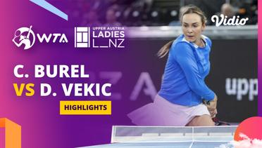 Quarter Final: Clara Burel vs Donna Vekic - Highlights | WTA Upper Austria Ladies Linz 2024