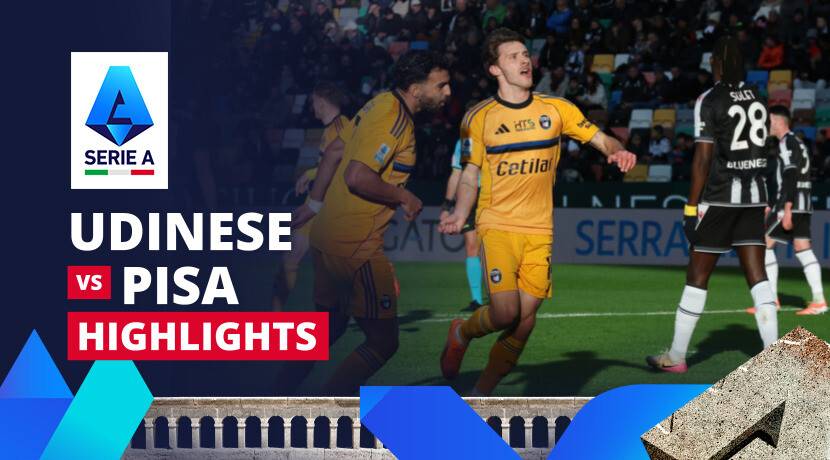 Udinese Calcio vs Pisa