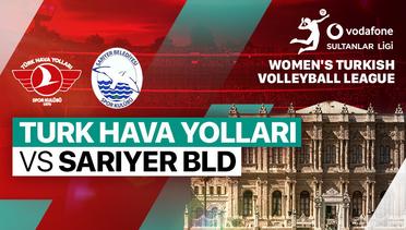 Turk Hava Yollari vs Sariyer BLD - Full Match | Women's Turkish League 2023/24