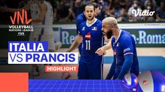 Match Highlights | Semifinal: Italia vs Prancis | Men's Volleyball Nations League 2022