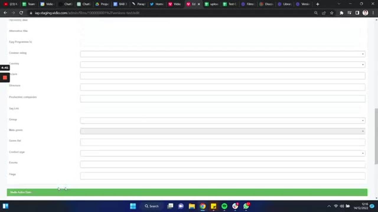 Versions Test _ Vidio - Google Chrome - 14 December 2022->回答 1 件
