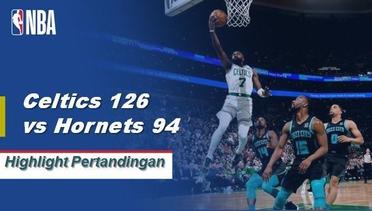 NBA I Cuplikan Hasil Pertandingan :  Celtics 126 vs Hornets 94