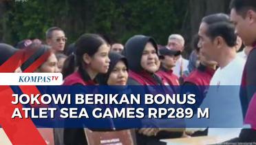 Jokowi Kucurkan Bonus Rp289 Miliar untuk Atlet dan Pelatih SEA Games 2023