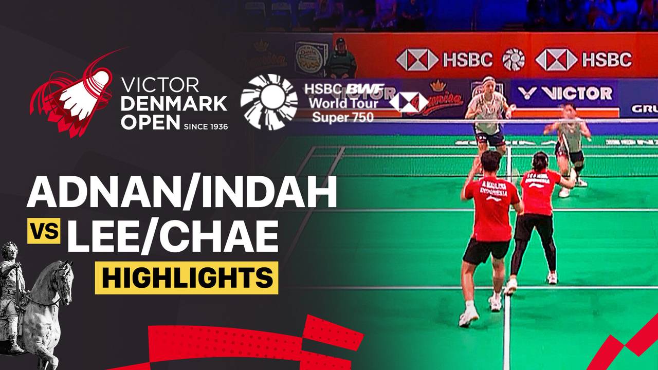Adnan Maulana/Indah Cahya Sari Jamil (INA) vs Lee Jong Min/Chae Yu Jung ...