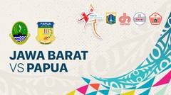Full Match | Jawa Barat vs Papua | Uji Coba Bola Voli PON XX Papua