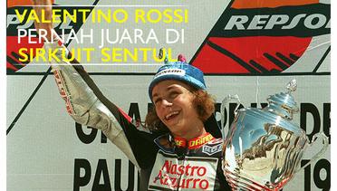 Valentino Rossi Pernah Juara di Sirkuit Sentul Bogor