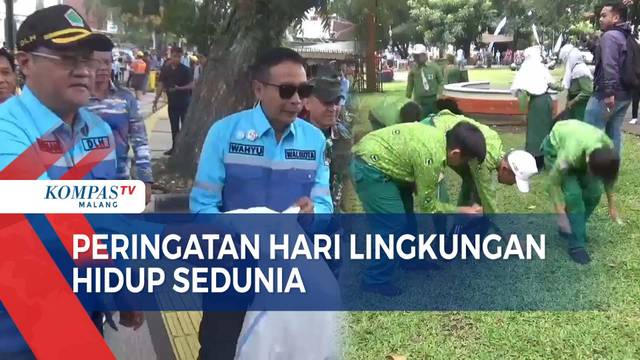 Bersih-bersih Kayutangan, Peringati Hari Lingkungan Hidup