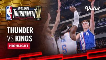 Oklahoma City Thunder vs Sacramento Kings - Highlights | NBA In Season 2023/24