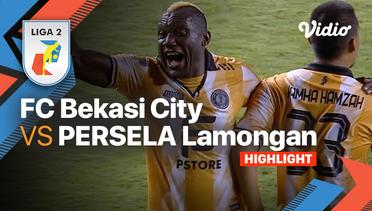 Highlights - FC Bekasi City vs Persela Lamongan | Liga 2 2022/23