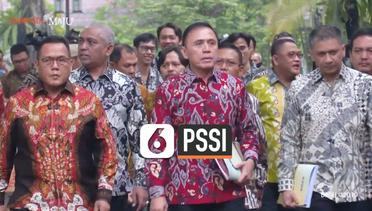 Bertemu dengan Pengurus PSSI, Ini Permintaan Presiden Jokowi