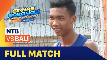 Full Match | Putra (4x4): NTB vs Bali |  | Sirkuit Voli Pantai Nasional Seri III 2022
