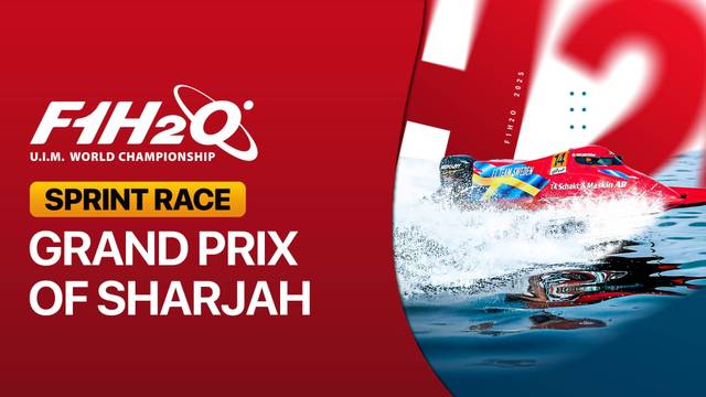 F1H20 Sprint Race: F1H2O 2025 - Grand Prix of Sharjah, UAE