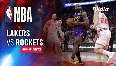 LA Lakers vs Houston Rockets - Highlights | NBA Regular Season 2023/24