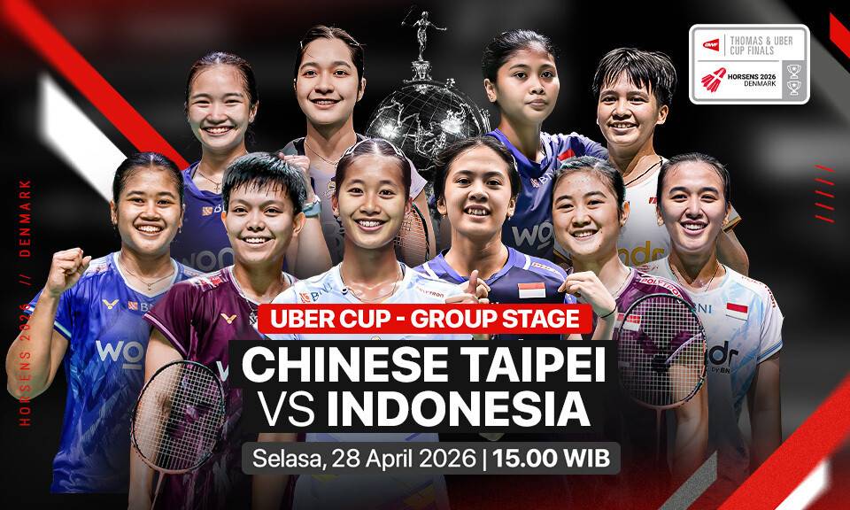 Chinese Taipei  vs Indonesia