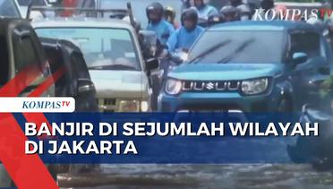 Jakarta Hujan Deras, Jalan Jatinegara dan Underpass Dukuh Atas Terendam Banjir