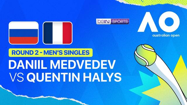 Daniil Medvedev (RUS) vs Quentin Halys (FRA) - Full Match | Australian Open 2026