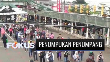 Calon Penumpang KRL Mengular hingga 2 Km di Bogor