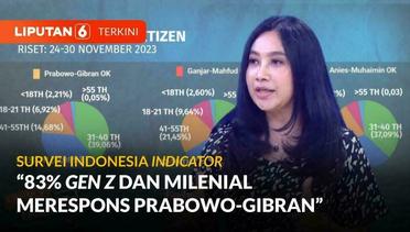 Prabowo-Gibran Memperoleh Respons Besar dari Gen Z dan Milenial di Media Sosial | Liputan 6