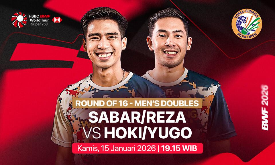 Sabar/Reza vs Hoki/Yugo