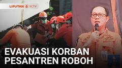 Hari Ketiga Pencarian Santri yang Tertimbun di Reruntuhan Bangunan Ponpes di Sidoarjo | Liputan 6