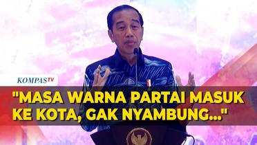 [FULL] Pidato Jokowi di Munaslub APEKSI: Masa Warna Partai Masuk ke Kota, Nggak Nyambung