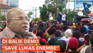 KPK Ungkap Sosok yang Diduga di Balik Demo  Save Lukas Enembe