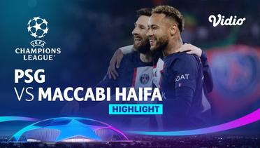 Highlights - PSG vs Maccabi Haifa | UEFA Champions League 2022/23