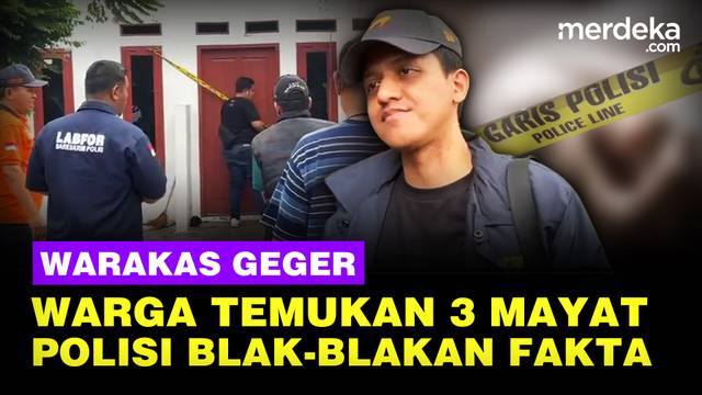 Warakas Geger! Warga Temukan Tiga Mayat, Polisi Blak-blakan Fakta: Ada Melepuh
