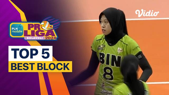 5 Block Terbaik Final Four Pekan 2 | PLN Mobile Proliga 2024