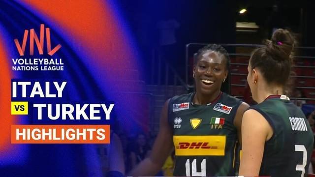 Women: Italy vs Turkey - Highlight | Volleyball Nations League 2026