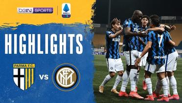 Match Highlights | Parma 1 vs 2 Inter Milan | Serie A 2021