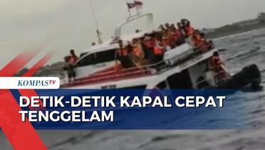 Kapal Cepat Tenggelam karena Alami Kebocoran, Penumpang Berusaha Selamatkan Diri