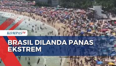 Dilanda Panas Ekstrem, Suhu di Kota Rio De Janeiro Brasil Capai 40 Derajat Celcius