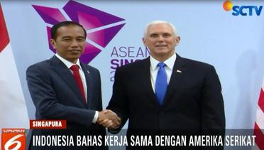 Temui Mike Pence, Jokowi Bahas Kerja Sama Indonesia-Amerika di 3 Bidang - Liputan 6 Pagi